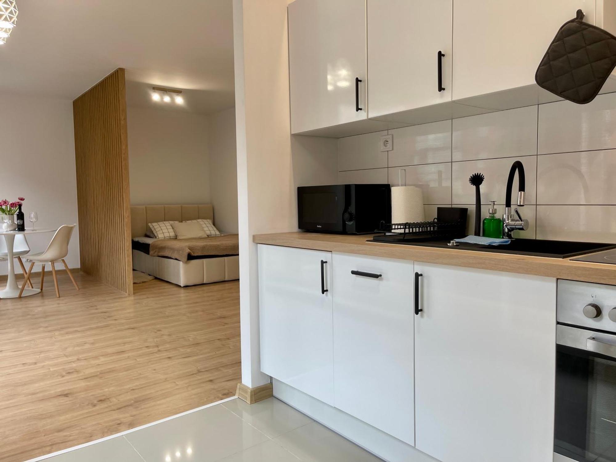 Island Modern Box Apartment Gdansk Exterior photo