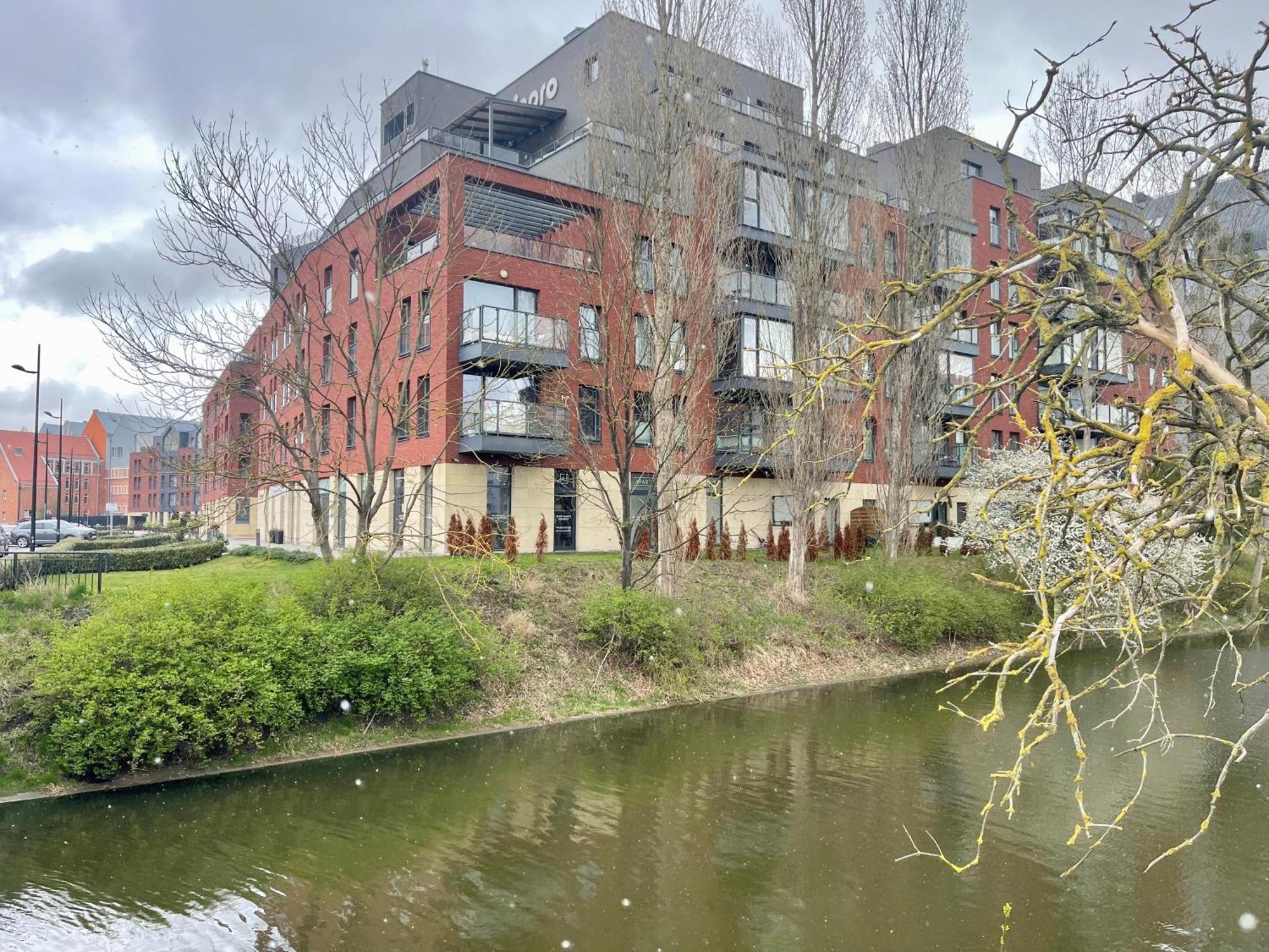 Island Modern Box Apartment Gdansk Exterior photo