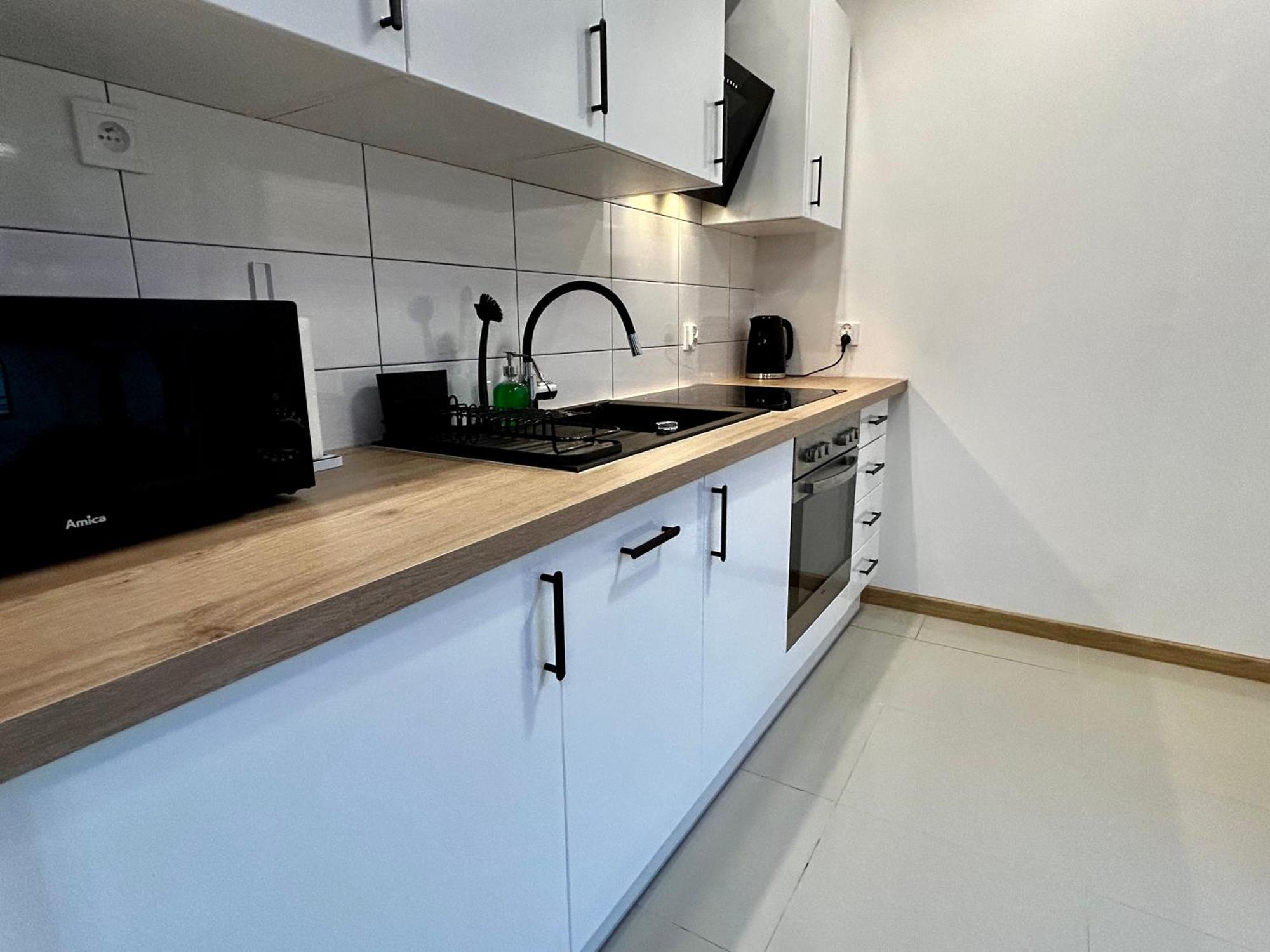 Island Modern Box Apartment Gdansk Exterior photo